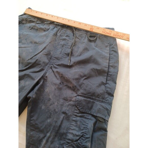 Pacsun navy cargo pants womens M elastic waist joggers Y2K style skate beach - Picture 10 of 12